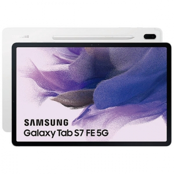 Samsung Galaxy Tab S7 Fe 5g 12.4" 4gb/128gb Plata (mystic Silver) T736