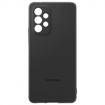 Funda Samsung Galaxy A53 5g Soft Touch Silicone Cover Original Negro