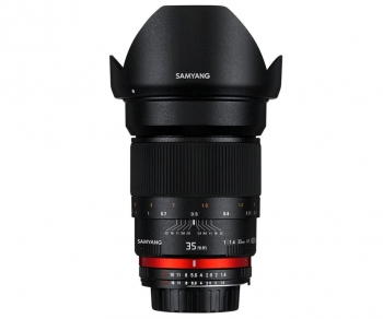 Lente Samyang 35mm F1.4 Nikon Ae Wide Angle