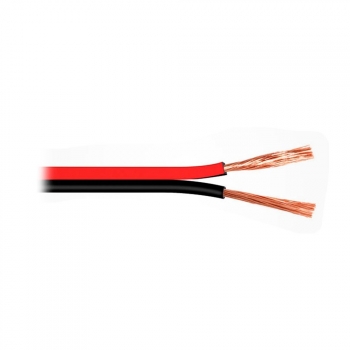 Cable Paralelo Bicolor Audio Rojo/negro 0.75