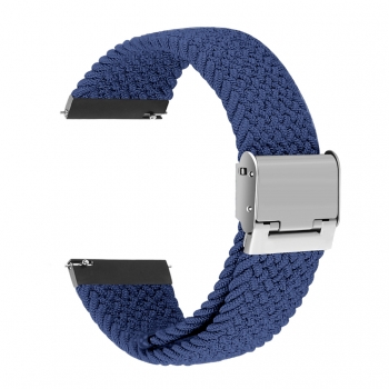 Correa Solo Loop Ajustable Trenzada Para Samsung Galaxy Watch 3 4g 41mm Océano Azul