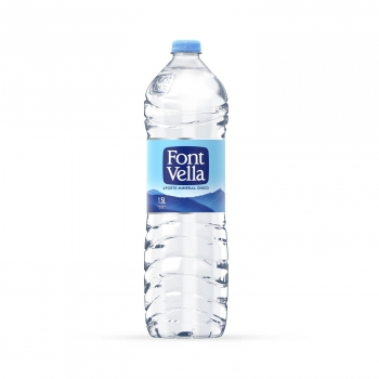 Agua mineral Font Vella 1,5 l.