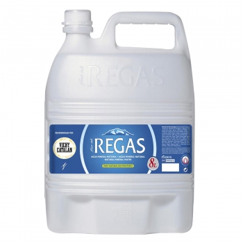 Agua mineral Regas natural 8 l.