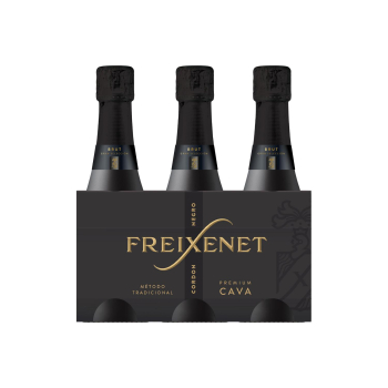 Cava Freixenet brut pack de 3 botellas de 20 cl. 3 x 20 cl