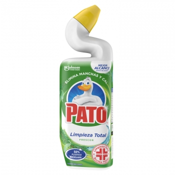 Gel WC desinfectante limpieza total frescor Pato 750 ml.