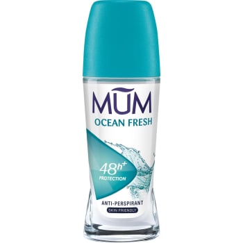 Desodorante roll-on ocean fresh Mum 50 ml.