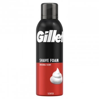 Espuma de afeitar clásica Gillette 200 ml.
