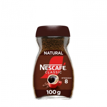 Café soluble natural classic Nescafé 100 g.