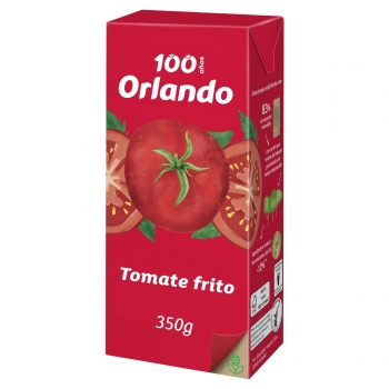 Tomate frito Orlando sin gluten brik 350 g.