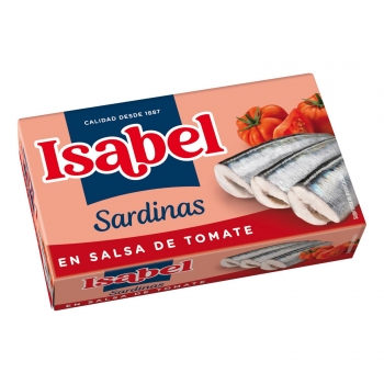 Sardinas con tomate Isabel 115 g.