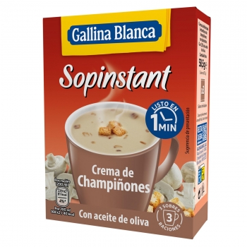 Crema de champiñones Gallina Blanca 58,5 g.