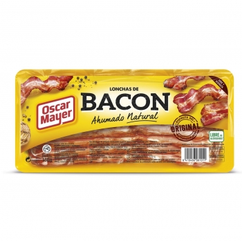 Bacon en lonchas Oscar Mayer 150 g.