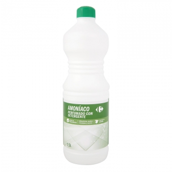 Amoniaco perfumado con detergente Carrefour 1,5 l.