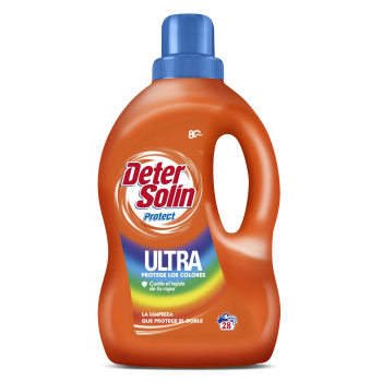 Detergente líquido ultra color Protect Detersolín 28 lavados.