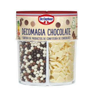 Confitería de chocolate surtidos Decomagia Dr. Oetker 70 g.