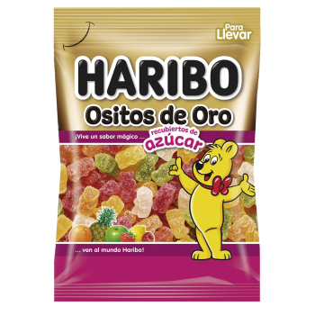 Caramelos de goma recubierto de azúcar Haribo 100 g.