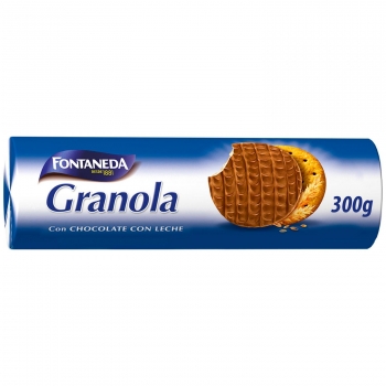 Galletas con chocolate con leche Granola Fontaneda 300 g.