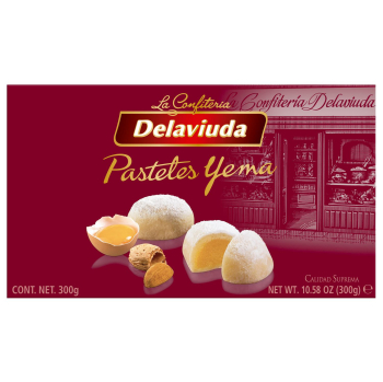Pastel de yema Delaviuda 300 g.