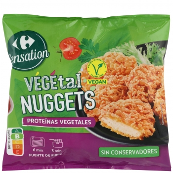 Nuggets vegetal Sensation Carrefour 275 g.