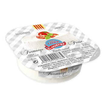 Queso fresco tradicional El Nostre 200 g.