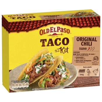 Taco Kit Old El Paso sin lactosa 308 g.