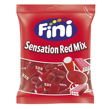 Caramelos de goma Sensation Red Mix Fini 500 g.