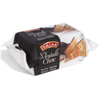 Abanicos de galleta con chocolate Trias 125 g.