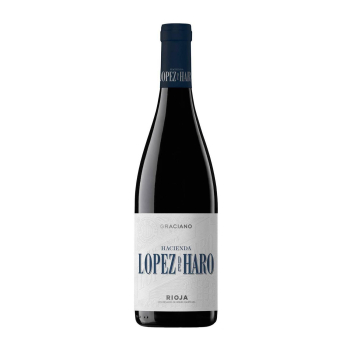 Vino tinto Graciano Hacienda López de Haro D.O.Ca Rioja 75cl.