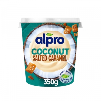 Preparado de coco sabor caramelo sal Alpro 340 g.