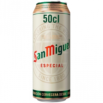Cerveza San Miguel especial Lager lata 50 cl.