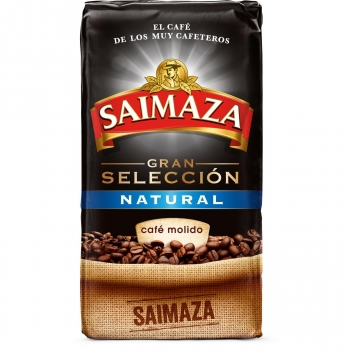 Café molido natural gran selección Saimaza 250 g.