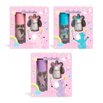 Colonia corporal y bálsamo labial en forma de unicornio Martinelia 1 ud.