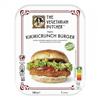 Burger kikiricrunch The Vegetarian Butcher 180 g.