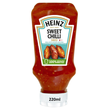 Salsa sweet chilli Heinz sin gluten envase 260 g.