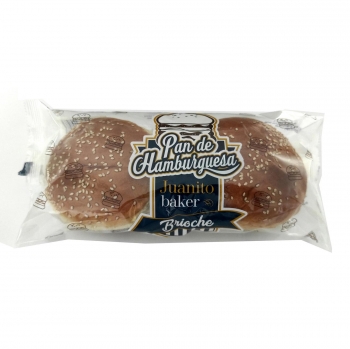 Pan de Hamburguesa brioche Juanito Baker 150 g.