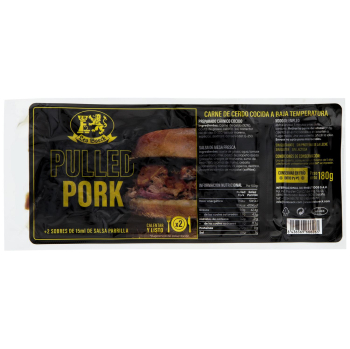 Paletilla de cerdo cocida a baja temperatura Leo Boeck sin gluten y sin lactosa 180 g.