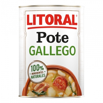 Pote gallego Litoral sin gluten 430 g.