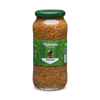Lenteja cocida La Asturiana 400 g.