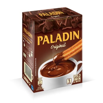 Chocolate a la taza en polvo Paladin 165 g.