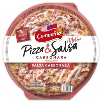 Pizza carbonara Pizza & Salsa Campofrío 360 g.