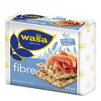 Pan de fibra Wasa 230 g.