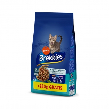 Pienso de salmón y atún para gato adulto Brekkies Excel Mix 1,5 kg