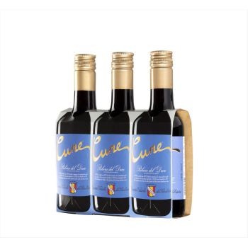 Vino tinto tempranillo Cune D.O. Rivera del Duero Pack 3 botellas 75 cl. 3 x 75 cl