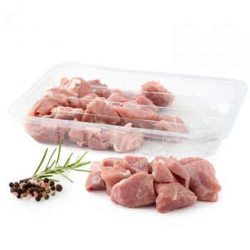 Carne de pavo para estofado Carrefour 600 g aprox