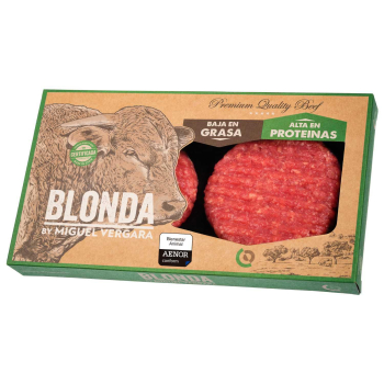 Hamburguesa Vacuno Blonda Miguel Vergara 320 g