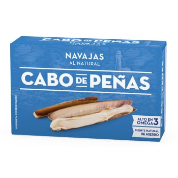 Navajas al natural Cabo de Peñas 72,5 g.