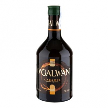 Crema de whisky O'Galwan sabor caramelo 70 cl.