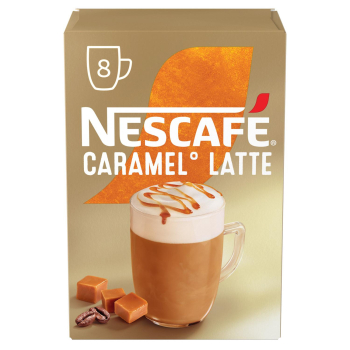 Caramel latte Nescafé Gold pack de 8 sobres de 17 g. 8 x 17 g
