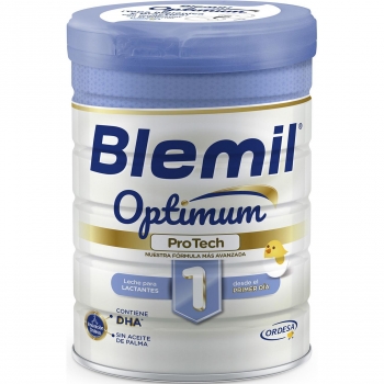 Leche infantil para lactantes desde el primer día en polvo Blemil Plus Optimum 1 lata 800 g.