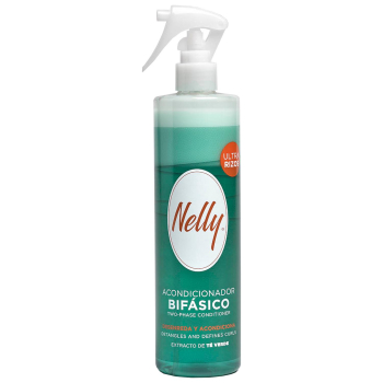 Acondicionador bifásico para cabellos rizados Nelly 400 ml.